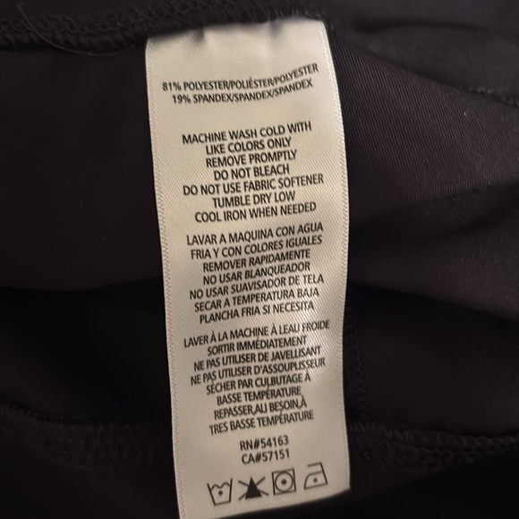 Calvin Klein Black and Pink  Leggings - Picture 4 of 6